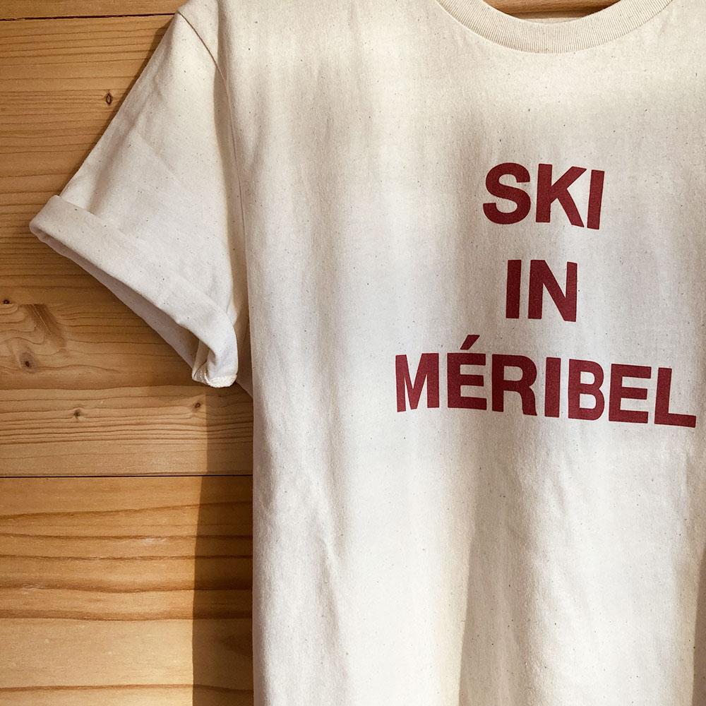 T-shirt SKI IN MÉRIBEL