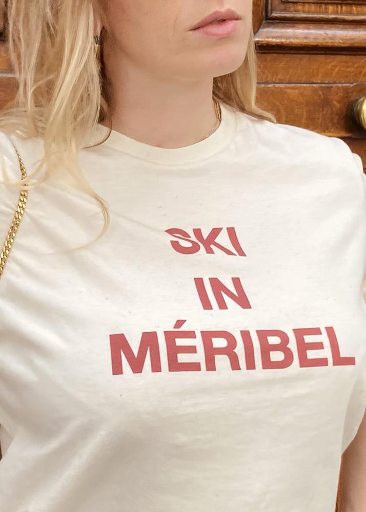T-shirt SKI IN MÉRIBEL