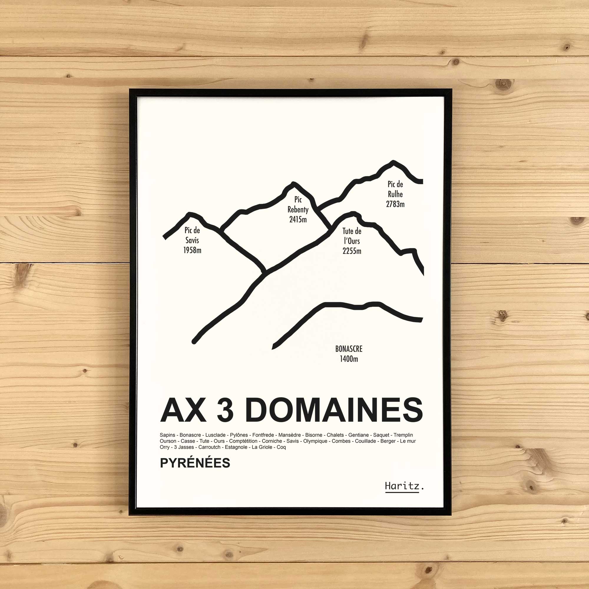 Affiche AX 3 DOMAINES